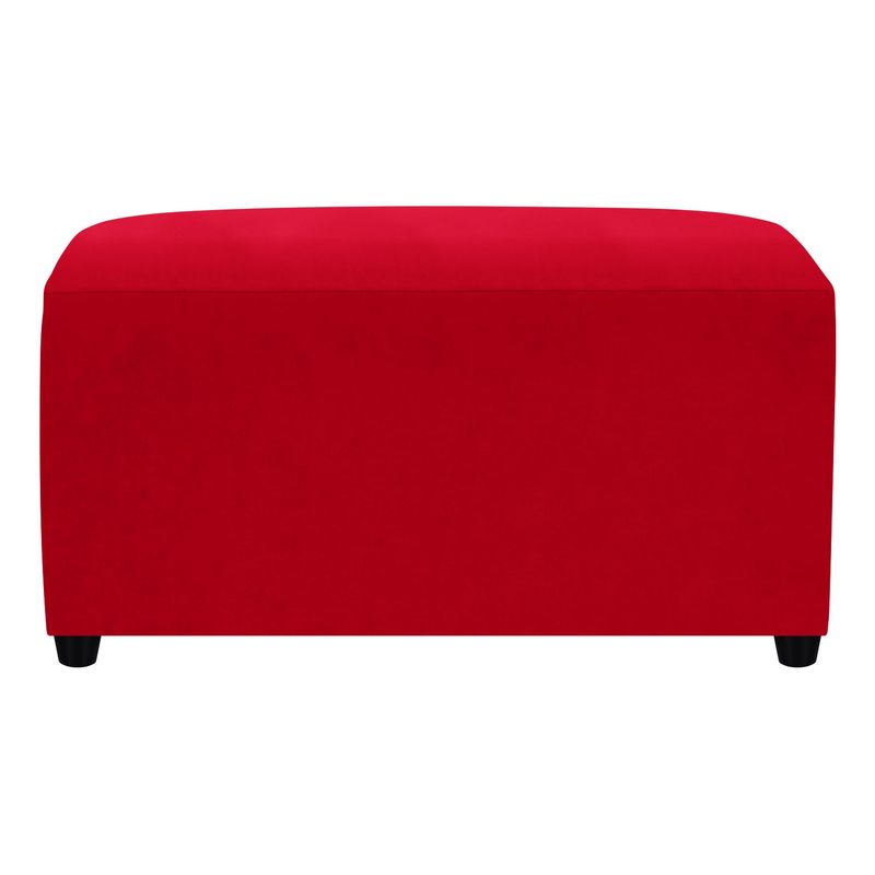 BODEVIR - Banqueta Cali 2C Felpa 30 Rojo