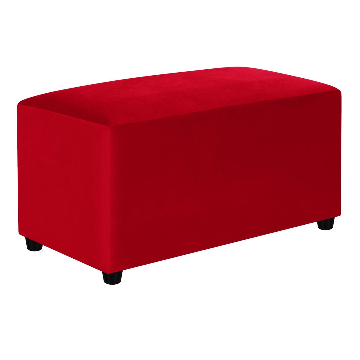 BODEVIR - Banqueta Cali 2C Felpa 30 Rojo