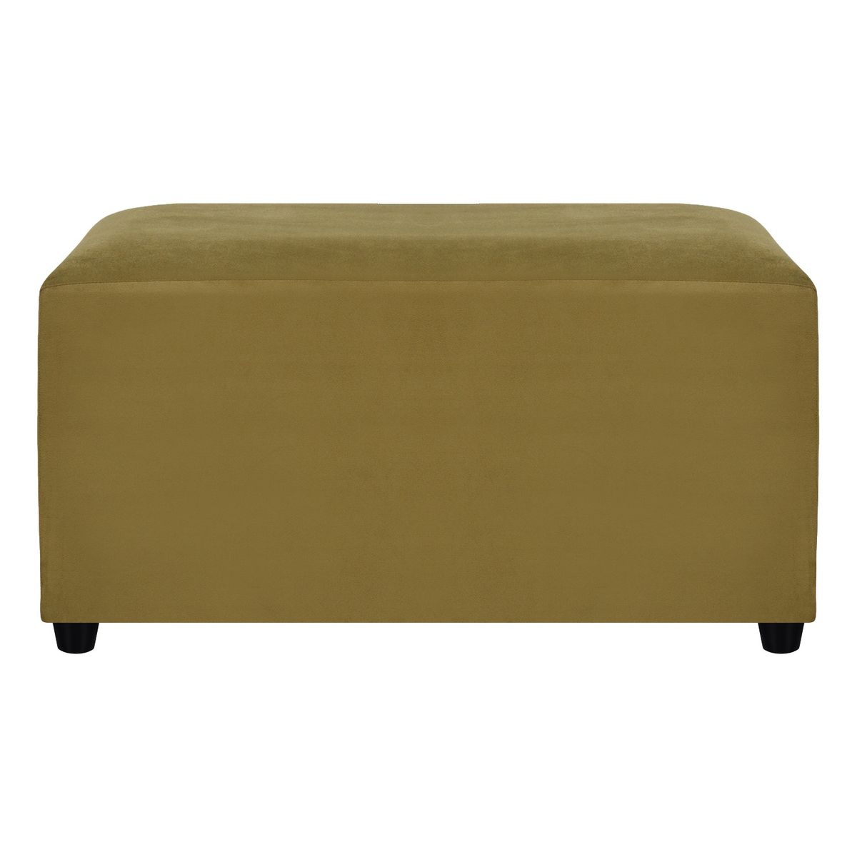 BODEVIR - Banqueta Cali 2C Felpa 30 Verde Musgo