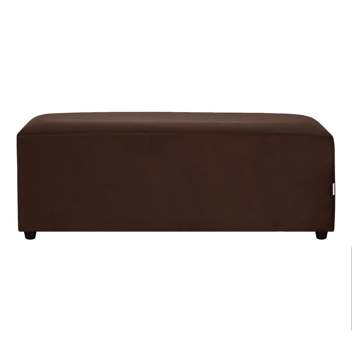 BODEVIR - Banqueta Cali 3C Felpa 30 Chocolate