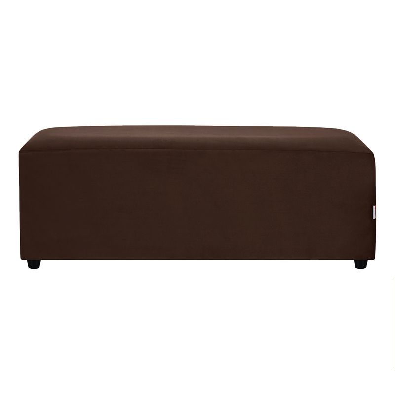 BODEVIR - Banqueta Cali 3C Felpa 30 Chocolate