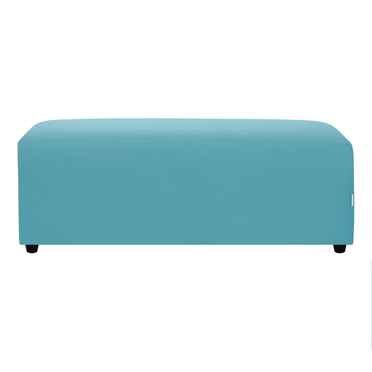 BODEVIR - Banqueta Cali 3C Felpa 30 Turquesa