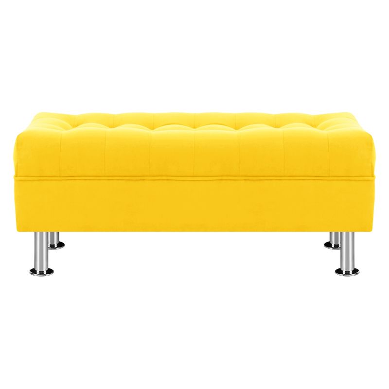 BODEVIR - Banqueta Lisboa 2C Felpa 12 Amarillo