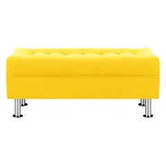 BODEVIR - Banqueta Lisboa 2C Felpa 12 Amarillo