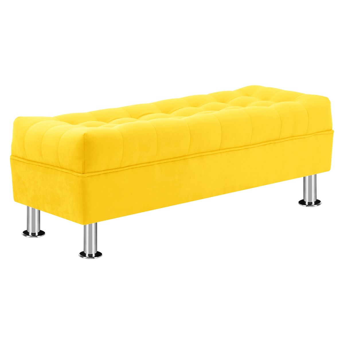 BODEVIR - Banqueta Lisboa 2C Felpa 12 Amarillo