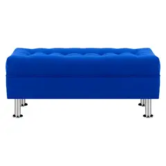 BODEVIR - Banqueta Lisboa 2C Felpa 12 Azul Rey