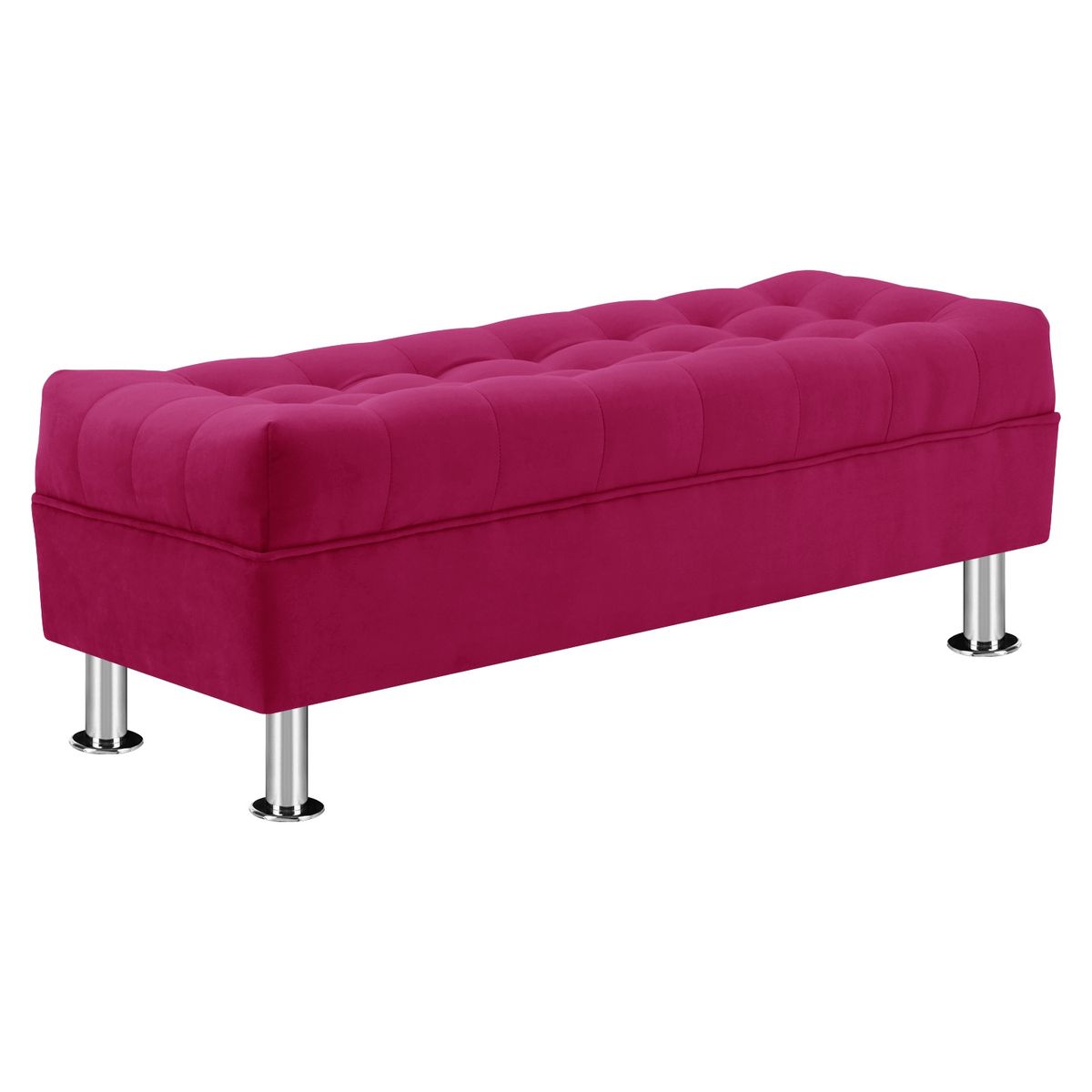 BODEVIR - Banqueta Lisboa 2C Felpa 12 Burdeo