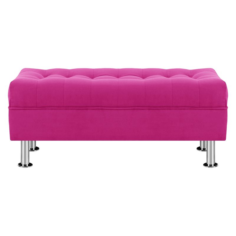BODEVIR - Banqueta Lisboa 2C Felpa 12 Fucsia