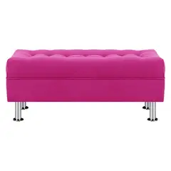 BODEVIR - Banqueta Lisboa 2C Felpa 12 Fucsia