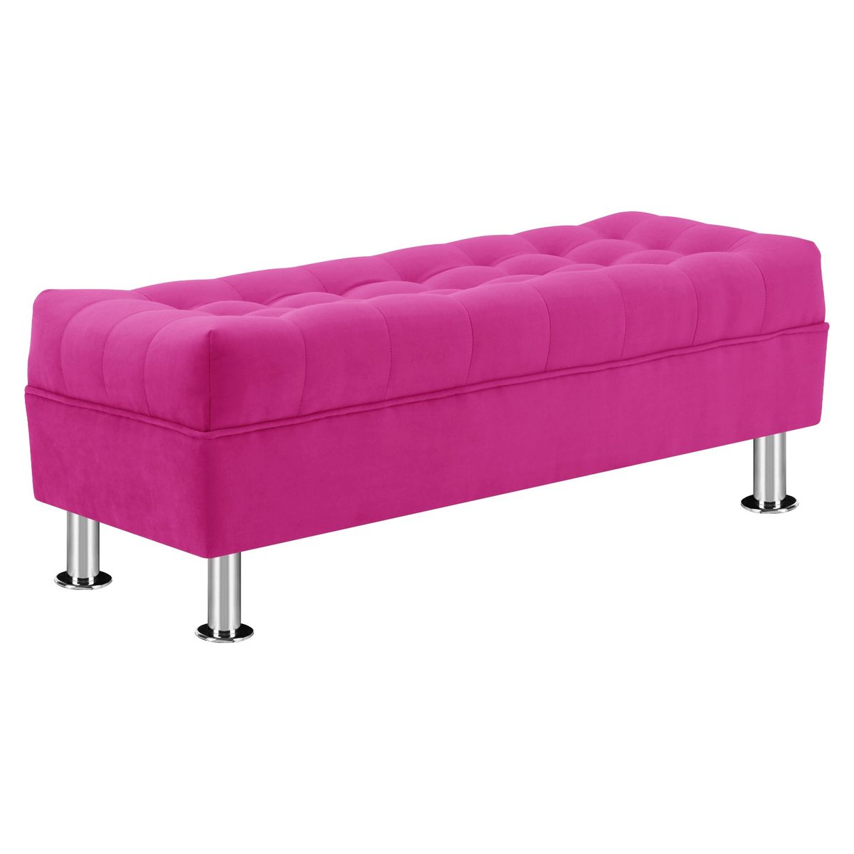 BODEVIR - Banqueta Lisboa 2C Felpa 12 Fucsia