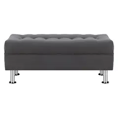 BODEVIR - Banqueta Lisboa 2C Felpa 12 Gris