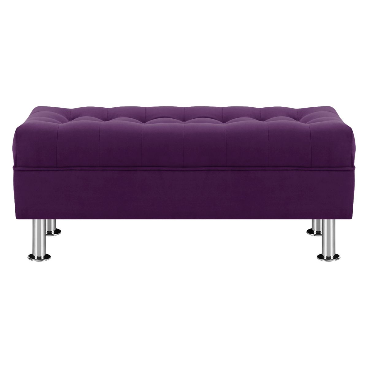 BODEVIR - Banqueta Lisboa 2C Felpa 12 Morado