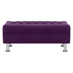 BODEVIR - Banqueta Lisboa 2C Felpa 12 Morado