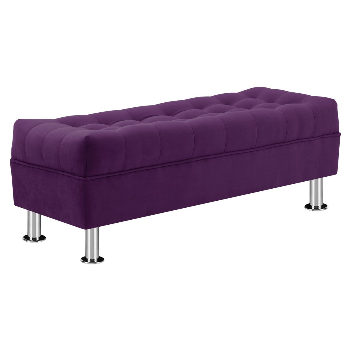 BODEVIR - Banqueta Lisboa 2C Felpa 12 Morado