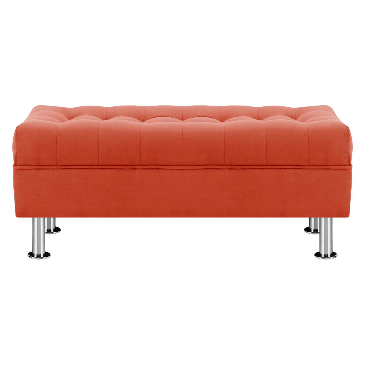 BODEVIR - Banqueta Lisboa 2C Felpa 12 Naranja