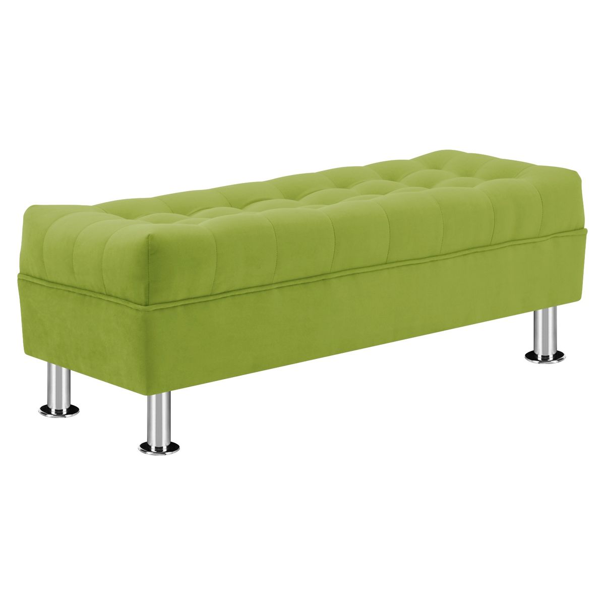 BODEVIR - Banqueta Lisboa 2C Felpa 12 Pistacho