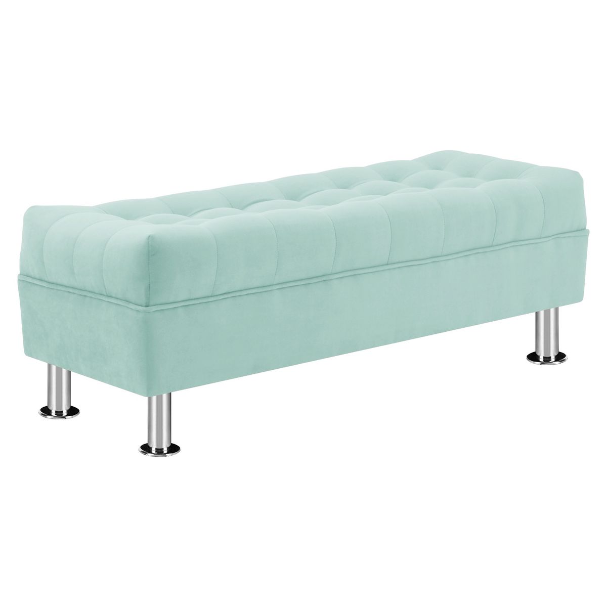 BODEVIR - Banqueta Lisboa 2C Felpa 12 Verde Agua