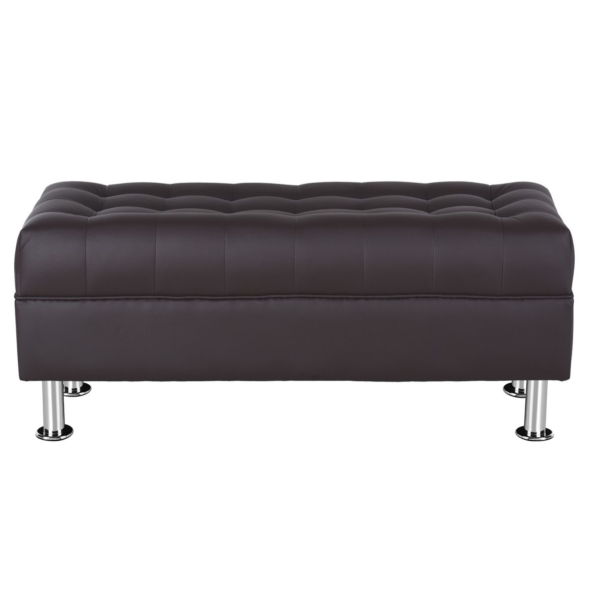 BODEVIR - Banqueta Lisboa 2C PU 12 Chocolate