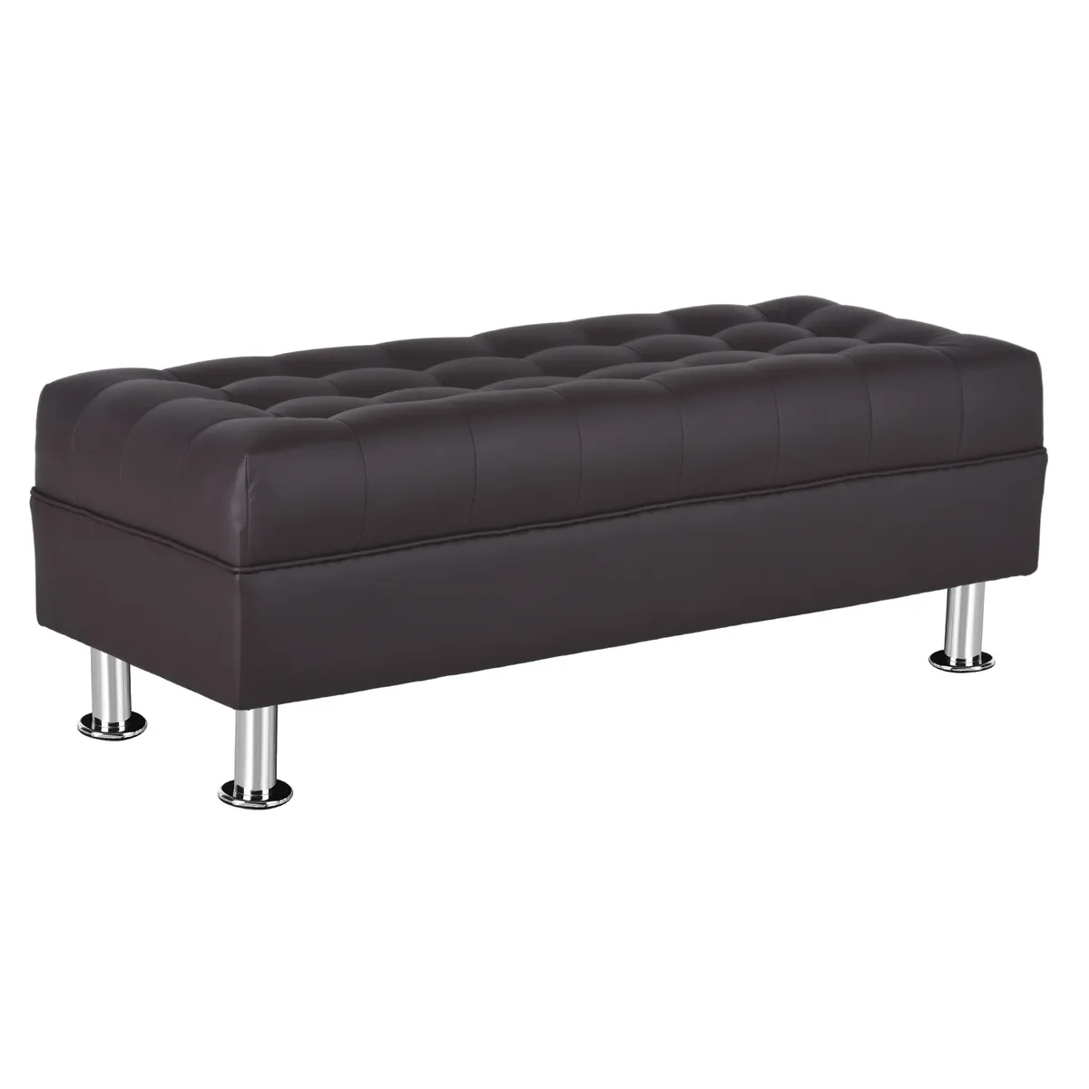 BODEVIR - Banqueta Lisboa 2C PU 12 Chocolate