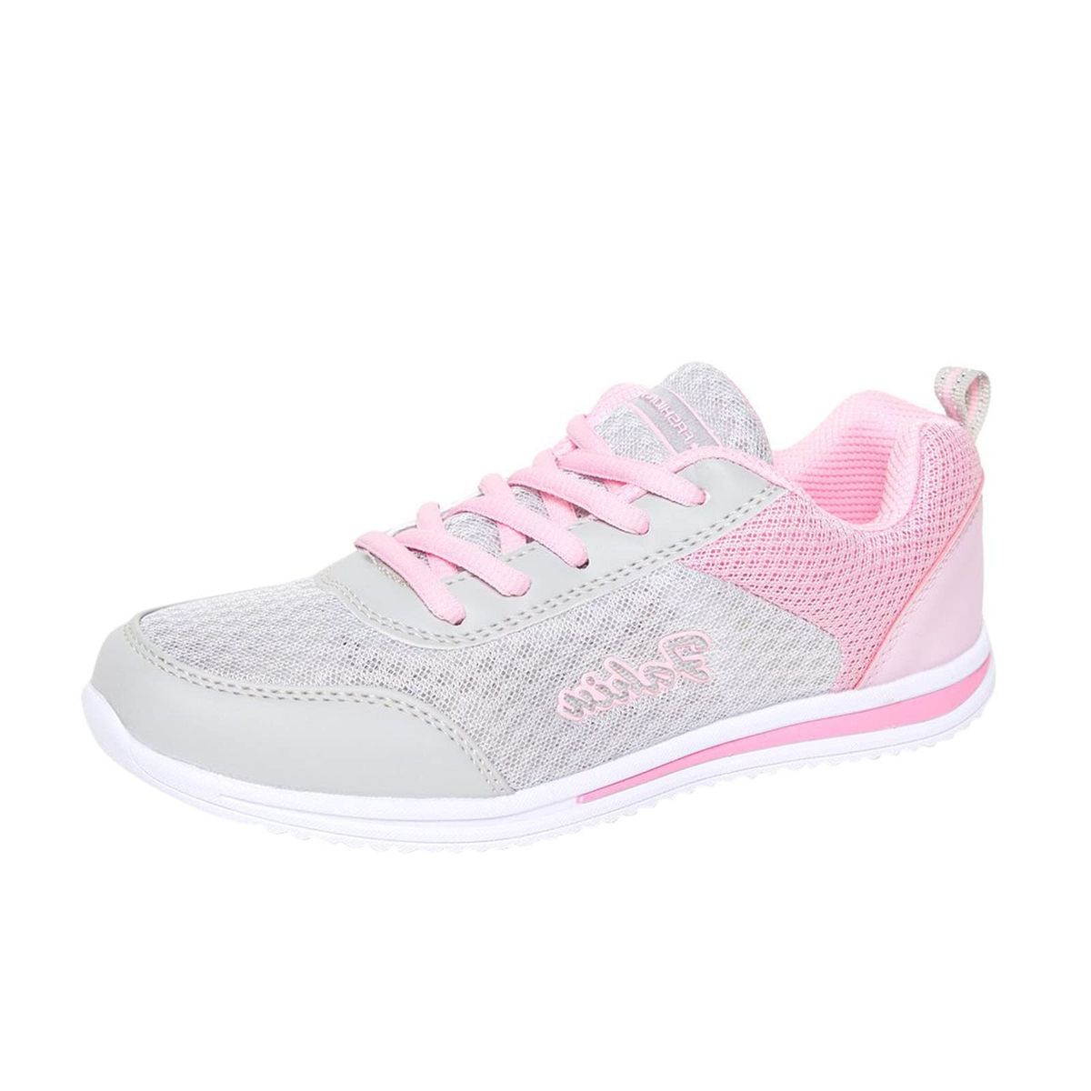 TIOZONEY - Zapatillas casuales para Mujer -Rosa.