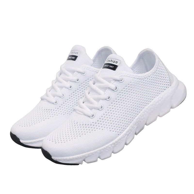 TIOZONEY - Zapatillas casuales para Mujer - Blanco.