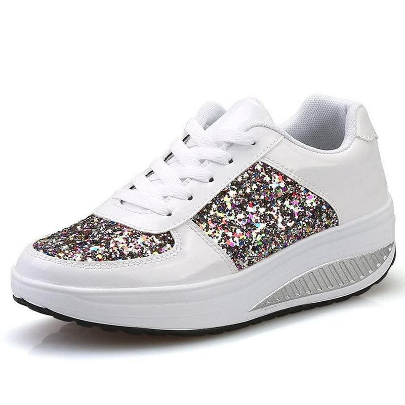 TIOZONEY - Zapatillas casuales para Mujer - Blanco