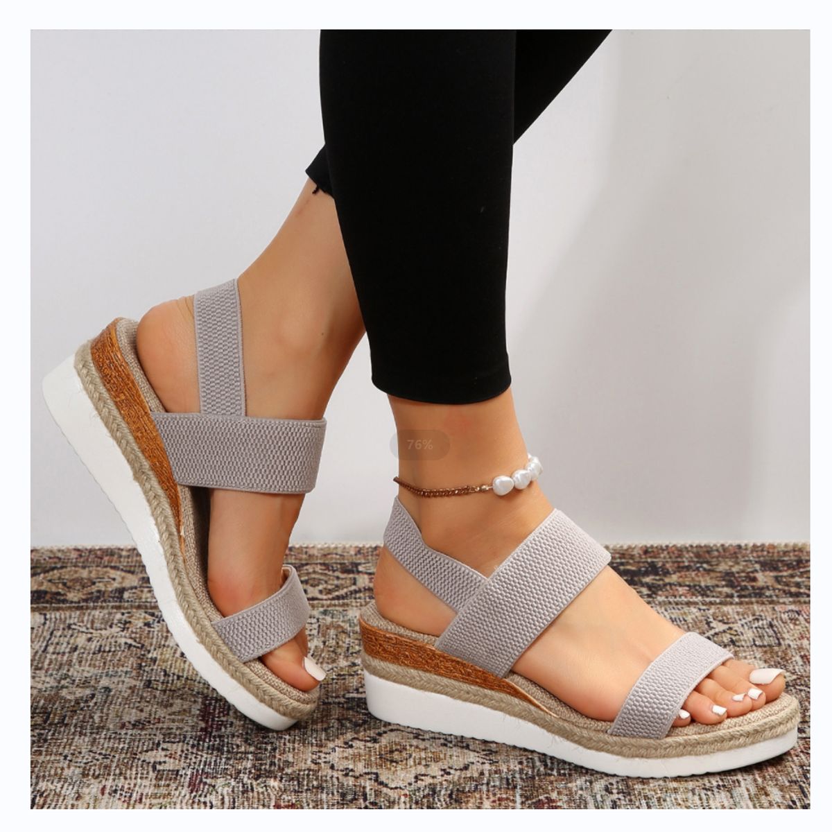 TIOZONEY - Sandalia Mujer