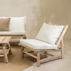 AMOBLE - Poltrona Oton Blanco Amoblé