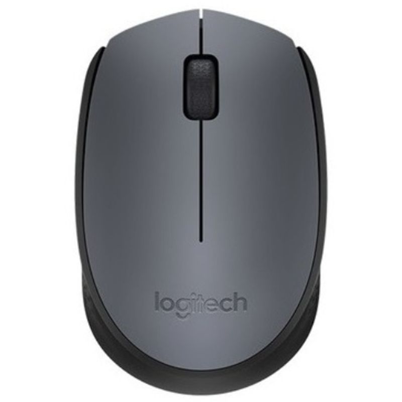 LOGITECH - Mouse - Logitech M170  - 3 Botones - inalámbrico - Negro