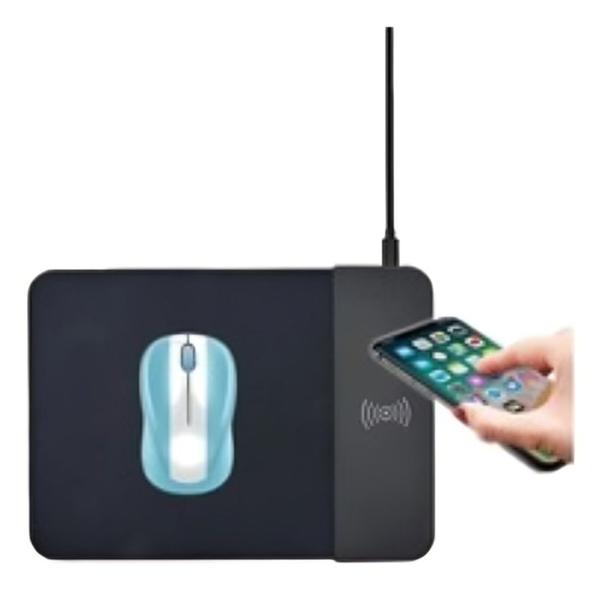 OEM - Pad Mouse Con Carga Inalámbrica 5W