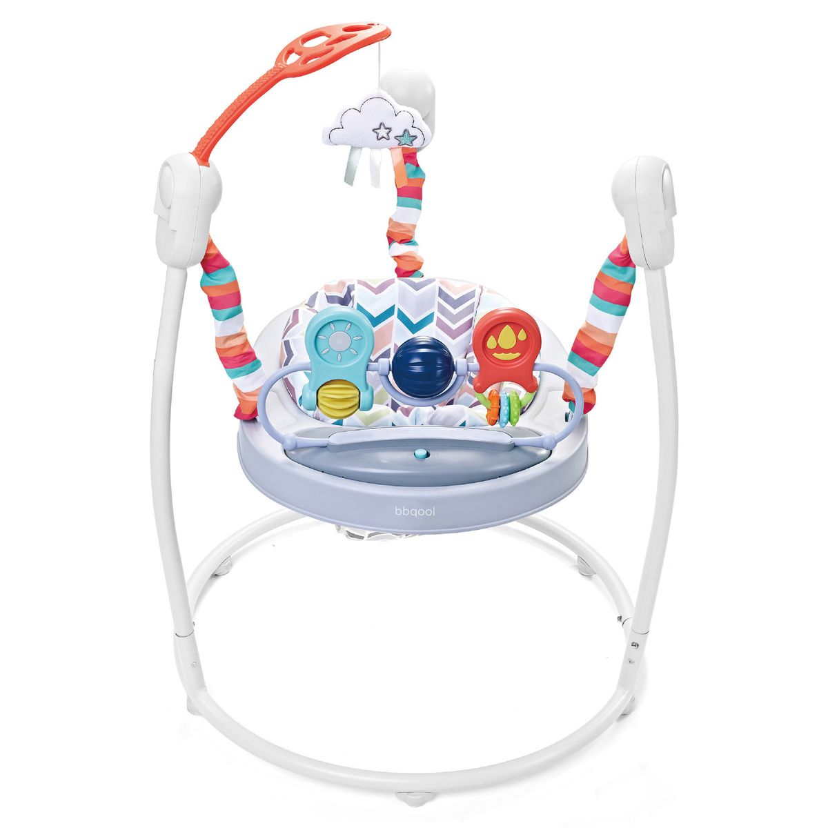 BBQOOL - Centro de Actividades Saltarina Mini-Jump Grey