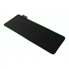 GENERICO - Mouse Pad Xl Retroiluminado Negro 80x30x4 CM