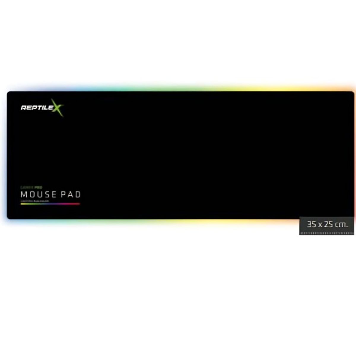 REPTILEX - MOUSE PAD RGB REPTILEX PARA GAMING 250X350X4MM