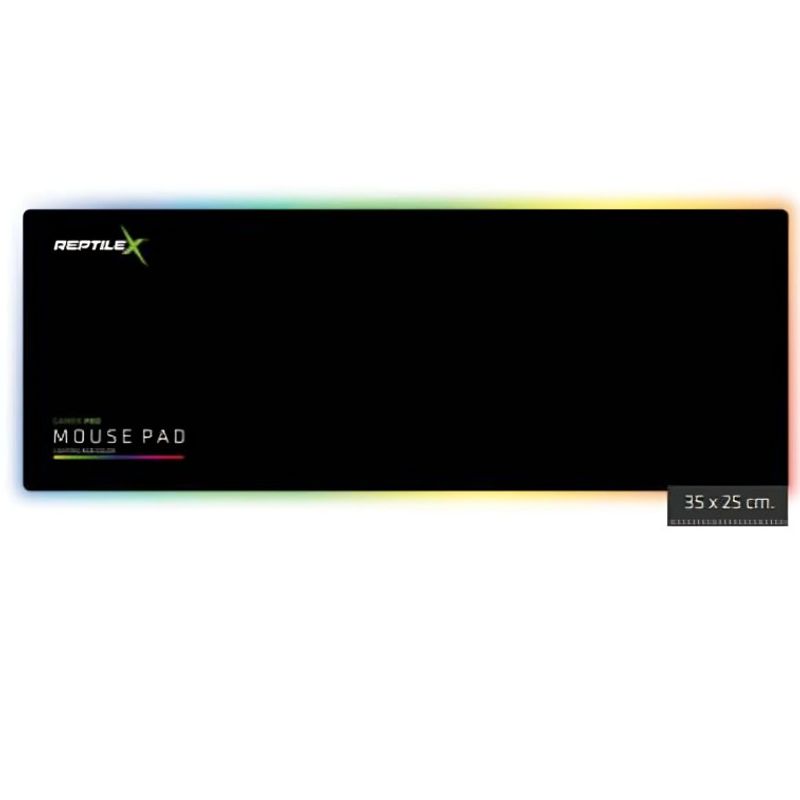 REPTILEX - MOUSE PAD RGB REPTILEX PARA GAMING 250X350X4MM