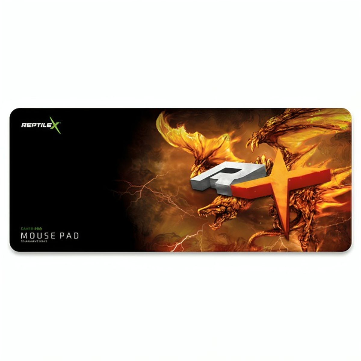 REPTILEX - MOUSE PAD GAMER PRO REPTILE X DISEÑO REPTILEX