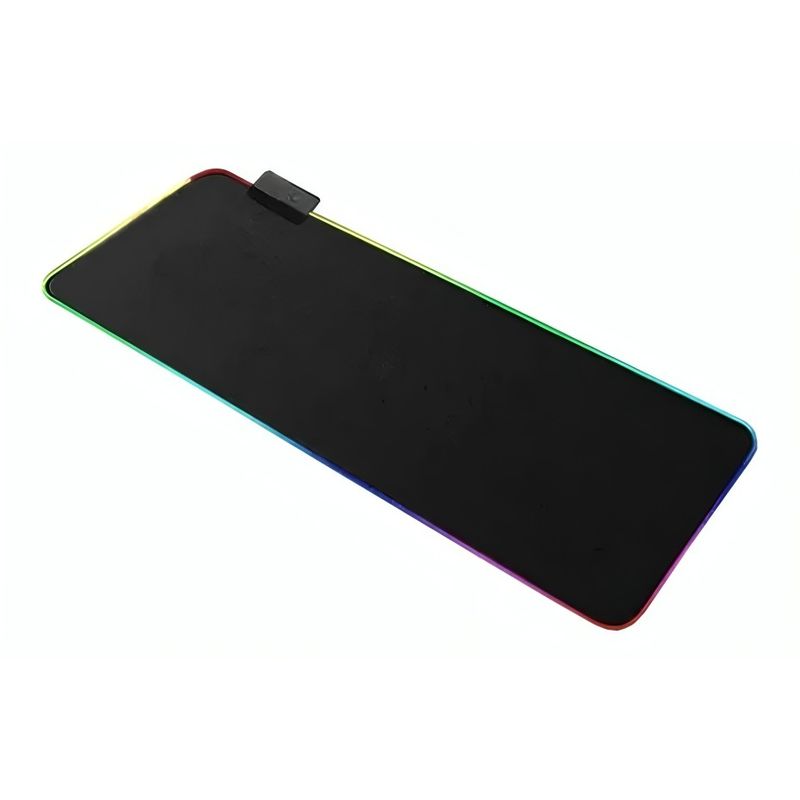 GENERICO - Mouse Pad Xl Retroiluminado Negro 80x30x4 CM
