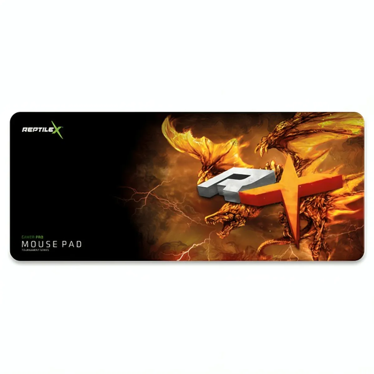 REPTILEX - MOUSE PAD GAMER PRO REPTILE X DISEÑO REPTILEX