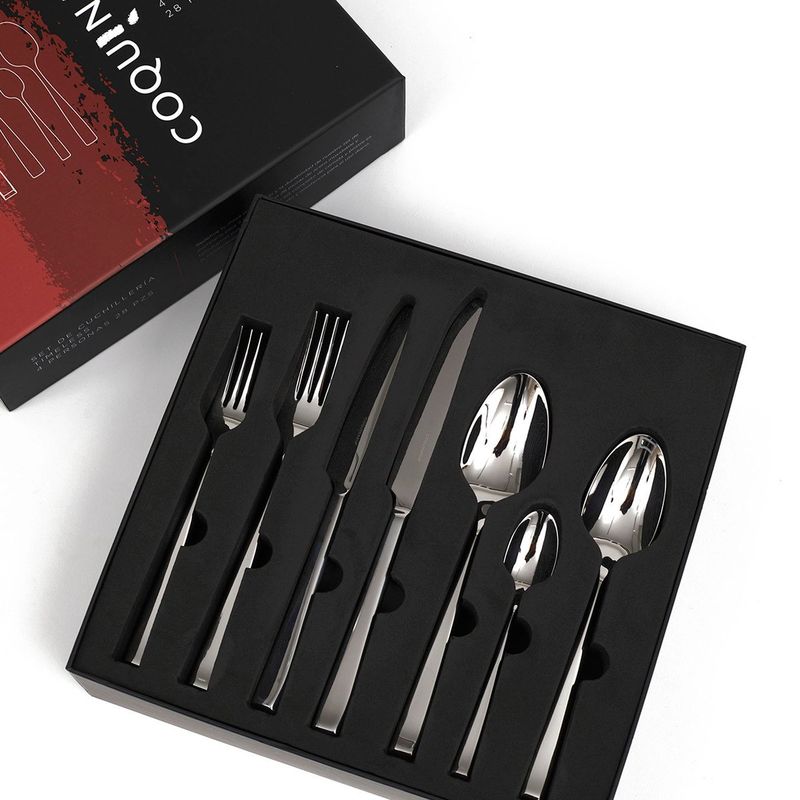 COQUINARIA - Set de Cuchilleria para 4 personas 28pzs Coquinaria