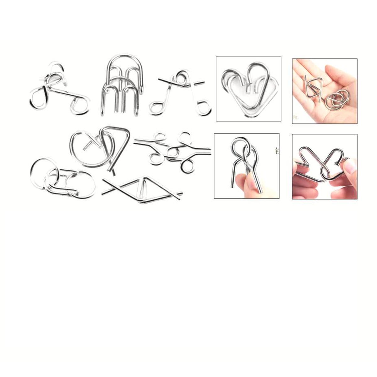 GENERICO - Juego de Ingenio Metal