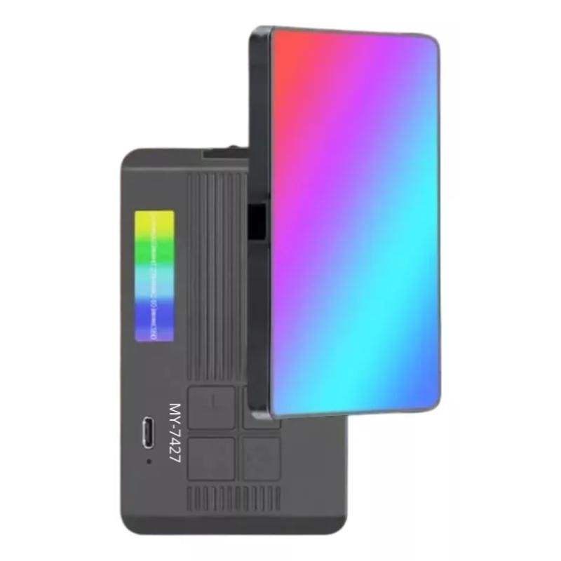 GENERICO - Luz Rgb Portátil Para Selfies Videos Ajustable Camaras