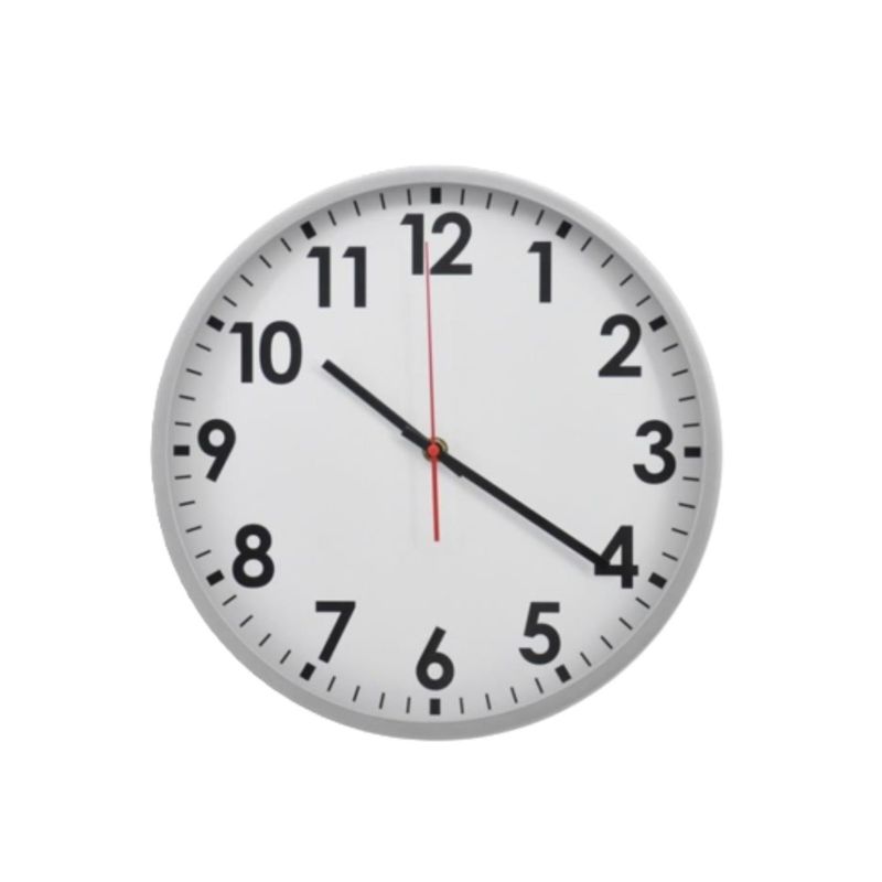 RONDA - Reloj Puntero Rojo moderno 30x30 cm