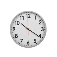 RONDA - Reloj Puntero Rojo moderno 30x30 cm