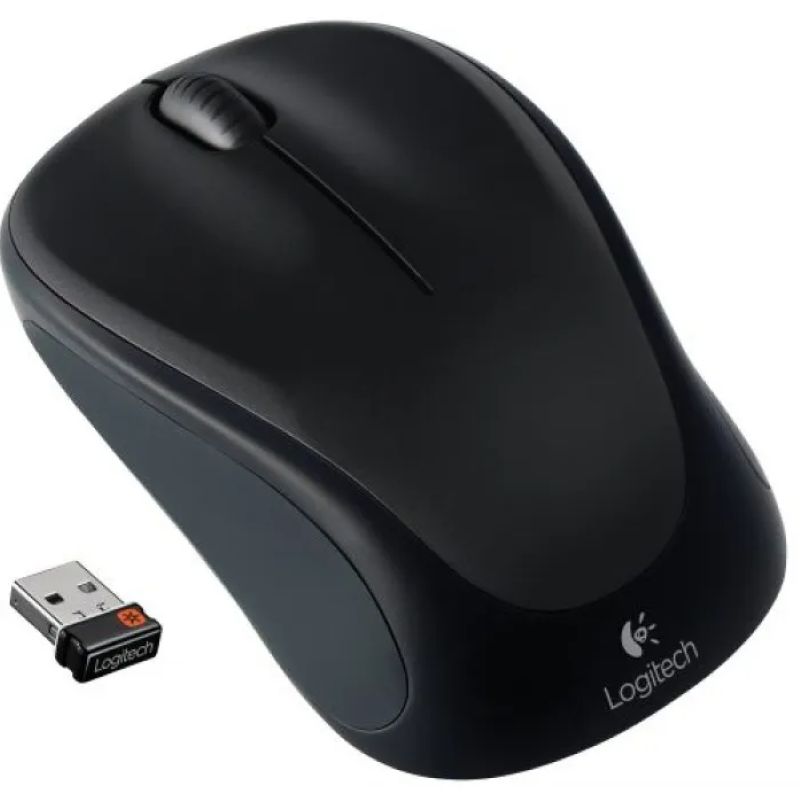 LOGITECH - Mouse - Logitech M317c - Inalámbrico - 3 botones - 1000 dpi - Black