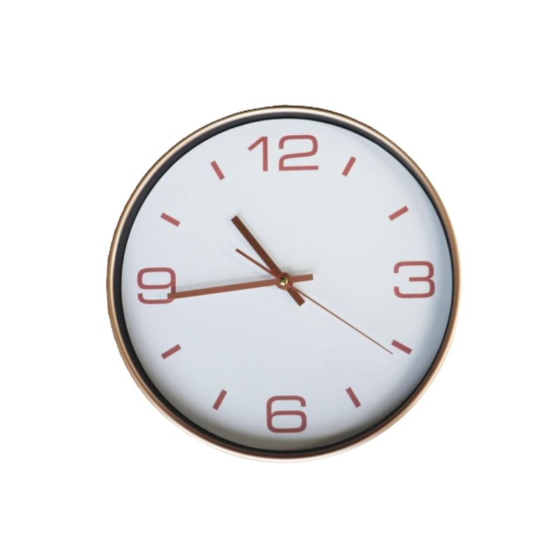 RONDA - Reloj Pared Cobrizado 30x30 cm