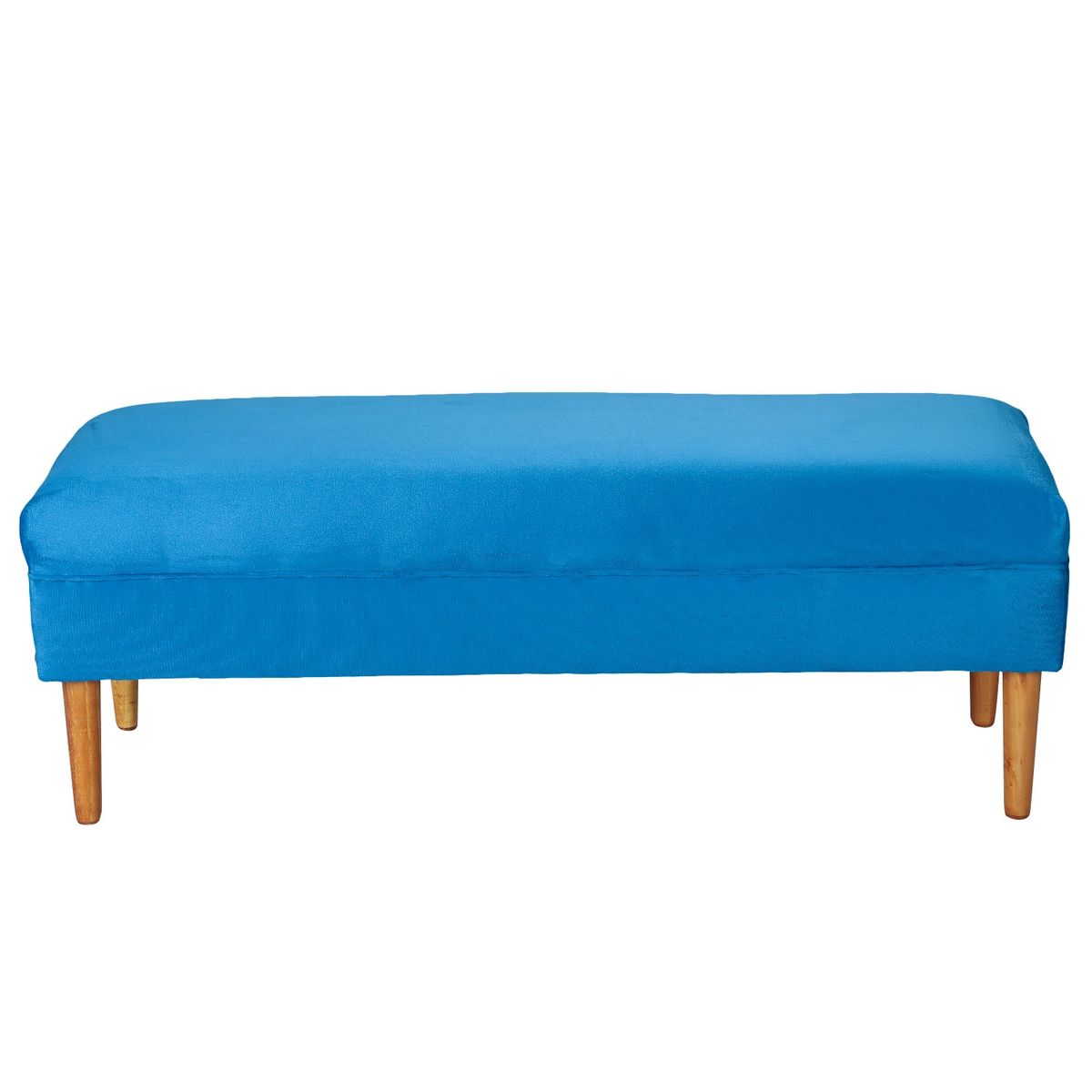 BODEVIR - Banqueta Provenza Liso 2C Felpa 04 Azul Rey.