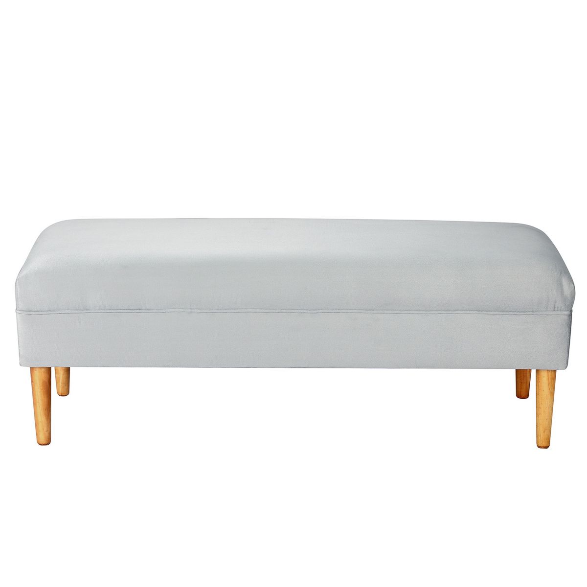 BODEVIR - Banqueta Provenza Liso 2C Felpa 04 Gris.