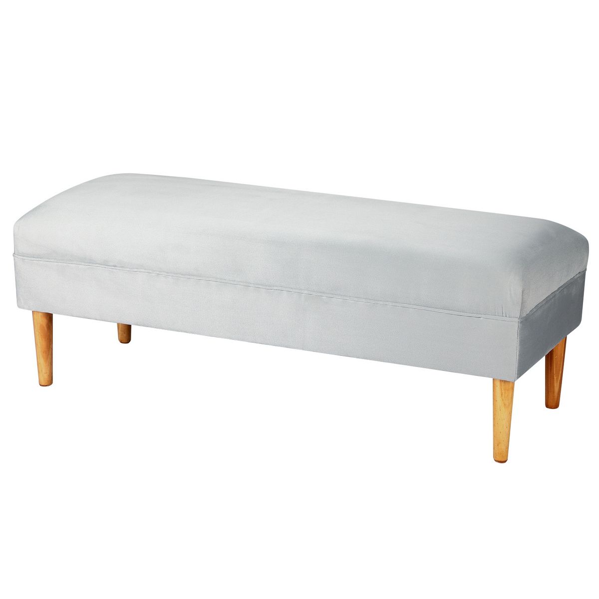 BODEVIR - Banqueta Provenza Liso 2C Felpa 04 Gris.