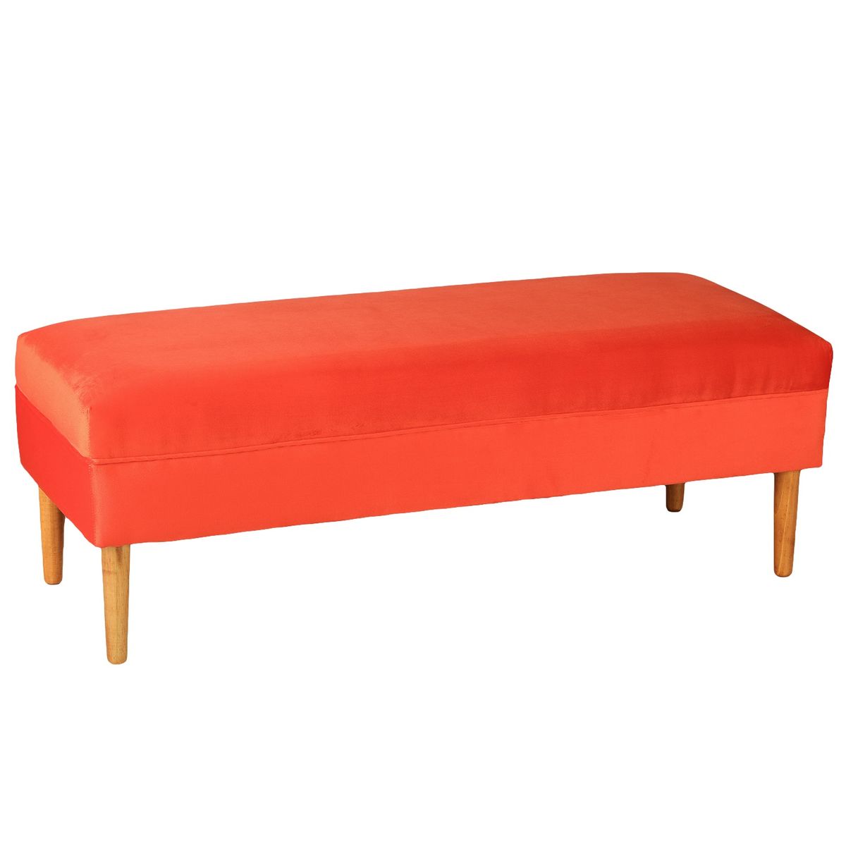 BODEVIR - Banqueta Provenza Liso 2C Felpa 04 Naranja