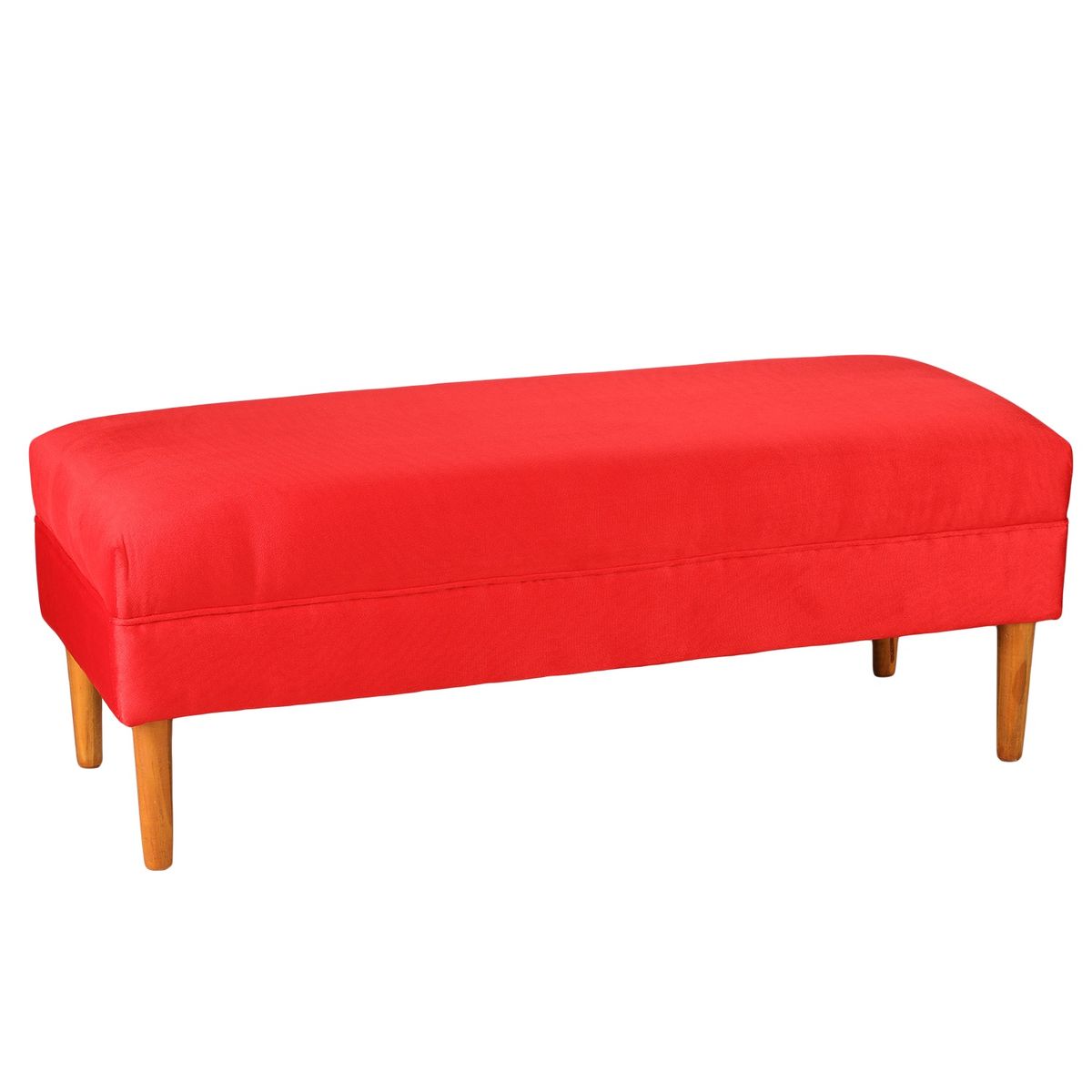 BODEVIR - Banqueta Provenza Liso 2C Felpa 04 Rojo.