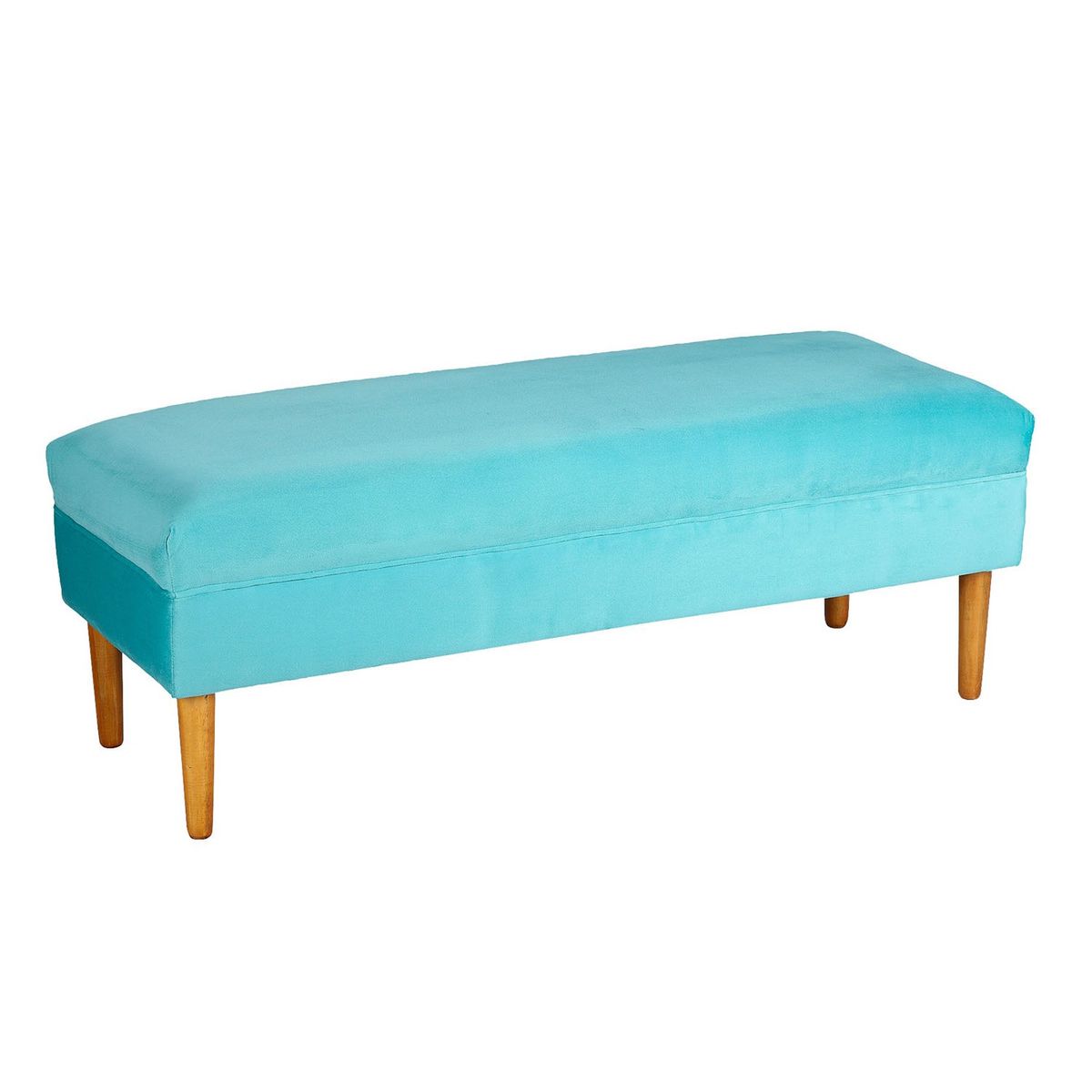 BODEVIR - Banqueta Provenza Liso 2C Felpa 04 Turquesa